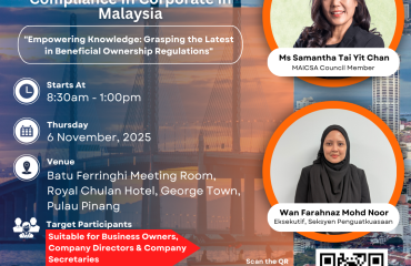 Advancing Beneficial Ownership Compliance In Corporate in Malaysia (Penang) Advancing Beneficial Ownership Compliance In Corporate in Malaysia (Penang)